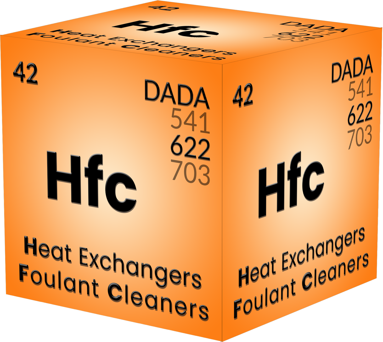DADA-Hfc Plate Heat Exchanger Foulant Cleaners
