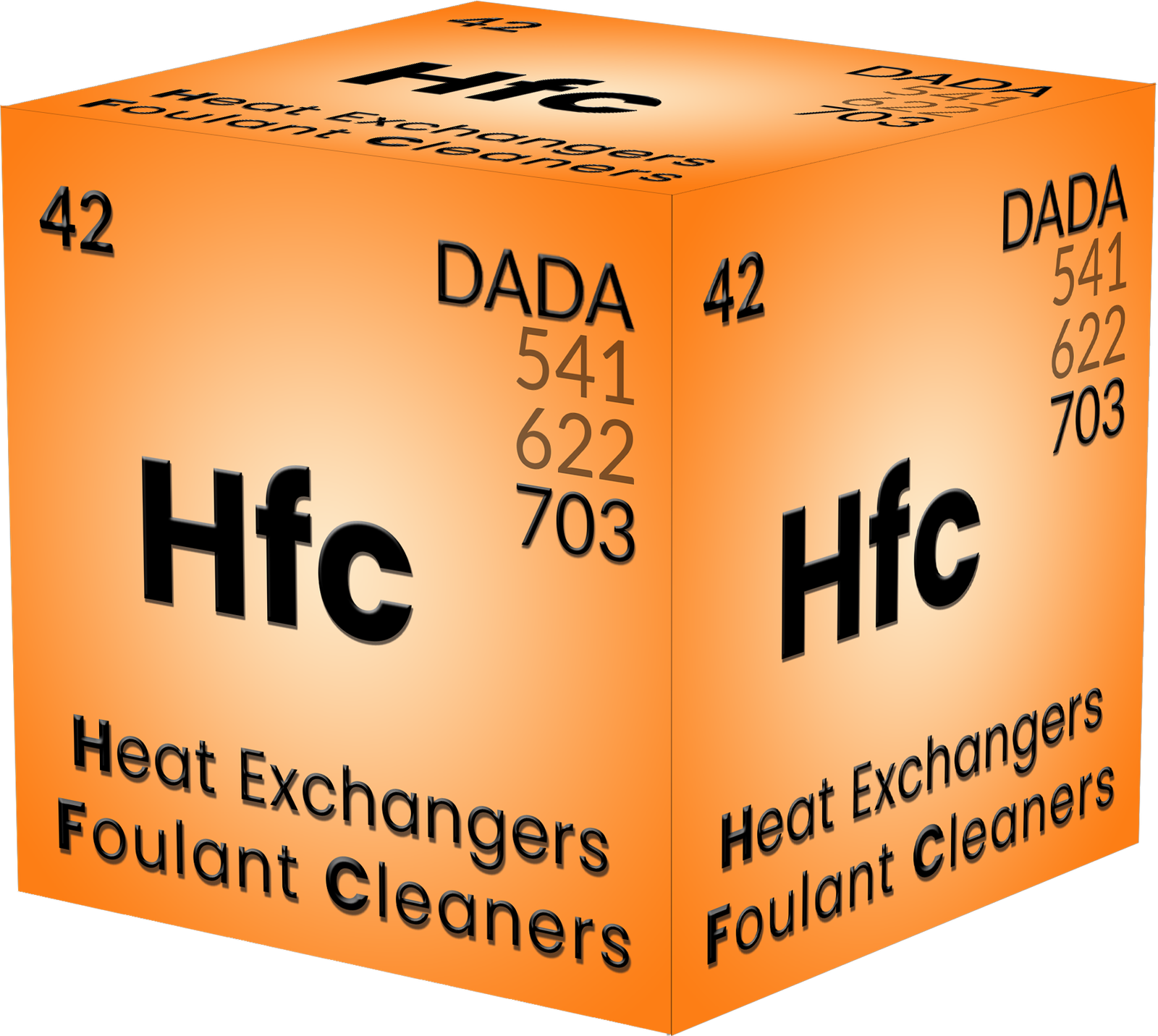 DADA-Hfc Plate Heat Exchanger Foulant Cleaners