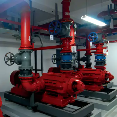 High-Pressure Industrial Fire Fighting